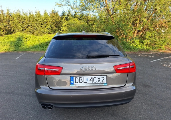 Audi A6 cena 52500 przebieg: 273000, rok produkcji 2013 z Jordanów małe 191